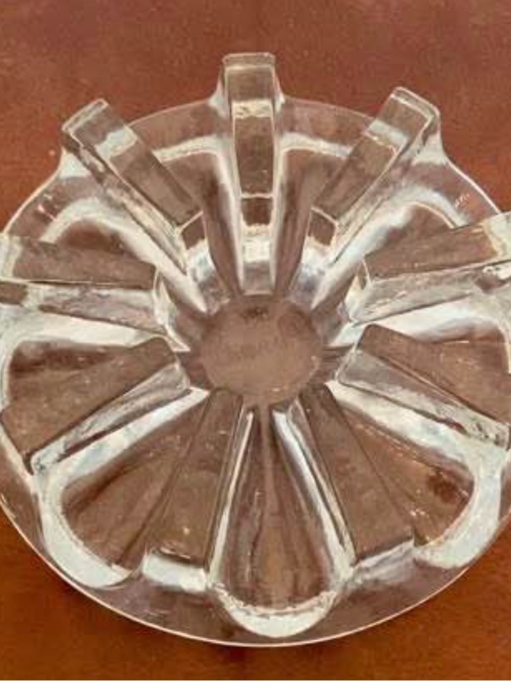 VTG MCM Chantal Glass Trivet Pot Warmer, Made in Germany